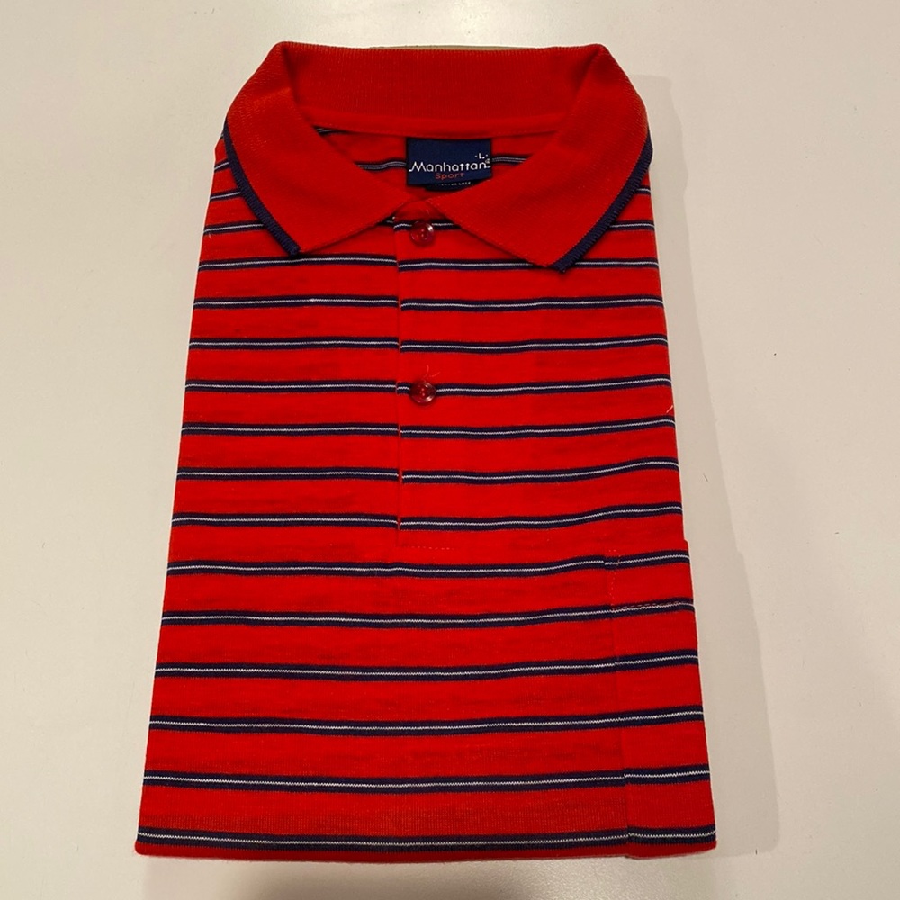Manhattan vintage short sleeved polo